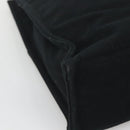 HERMES Fourre Tout MM Hand Bag Canvas Black Silver Auth 119846-14