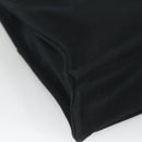 HERMES Fourre Tout MM Hand Bag Canvas Black Silver Auth 119846-16