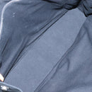 HERMES Fourre Tout MM Hand Bag Canvas Black Silver Auth 119846-10