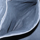 HERMES Fourre Tout MM Hand Bag Canvas Black Silver Auth 119846-11