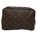 LOUIS VUITTON Monogram Trousse Toilette 23 Clutch Bag M47524 LV Auth 119879-2