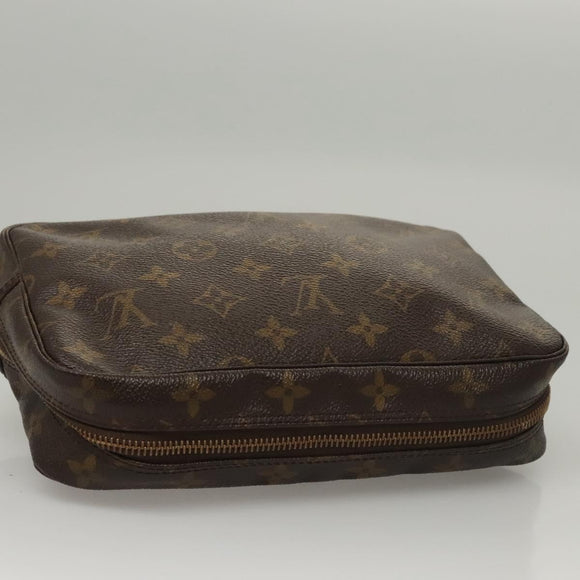 LOUIS VUITTON Monogram Trousse Toilette 23 Clutch Bag M47524 LV Auth 119879