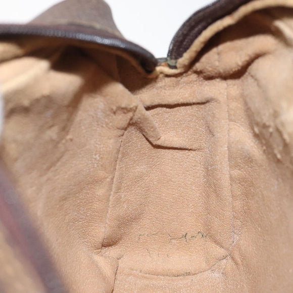 GUCCI GG Supreme Web Sherry Line Clutch Bag PVC Beige Gold 010 378 Auth 119887