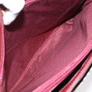 BURBERRY Nova Check Hand Bag Canvas Beige Gold Auth 119890-12