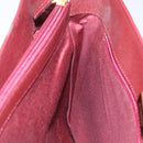 BURBERRY Nova Check Hand Bag Canvas Beige Gold Auth 119890-19