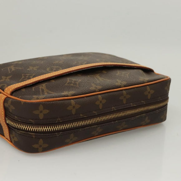LOUIS VUITTON Monogram Compiegne 23 Clutch Bag M51847 LV Auth 119892
