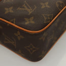 LOUIS VUITTON Monogram Compiegne 23 Clutch Bag M51847 LV Auth 119892-7