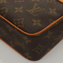 LOUIS VUITTON Monogram Compiegne 23 Clutch Bag M51847 LV Auth 119892-14