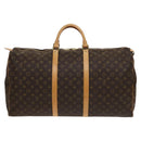 LOUIS VUITTON Monogram Keepall Bandouliere 60 Boston Bag M41412 LV Auth 119895V-2