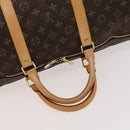 LOUIS VUITTON Monogram Keepall Bandouliere 60 Boston Bag M41412 LV Auth 119895V-7