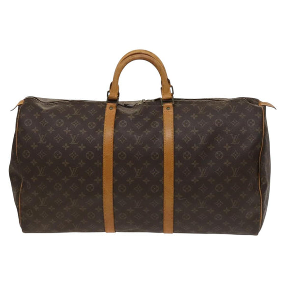 LOUIS VUITTON Monogram Keepall 60 Boston Bag M41422 LV Auth 119896
