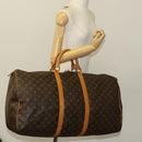 LOUIS VUITTON Monogram Keepall 60 Boston Bag M41422 LV Auth 119896-21
