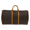 LOUIS VUITTON Monogram Keepall 60 Boston Bag M41422 LV Auth 119896-2