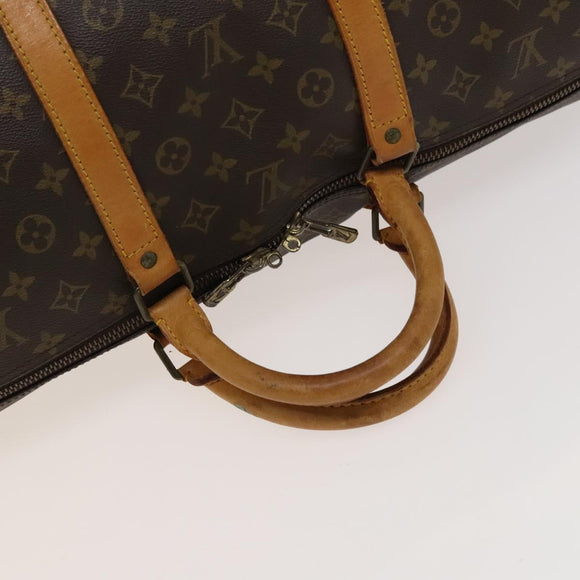 LOUIS VUITTON Monogram Keepall 60 Boston Bag M41422 LV Auth 119896