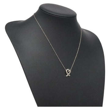 TIFFANY&Co. Loving Heart Necklace Ag925 Silver Auth 119911