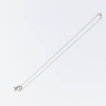 TIFFANY&Co. Loving Heart Necklace Ag925 Silver Auth 119911 - 0