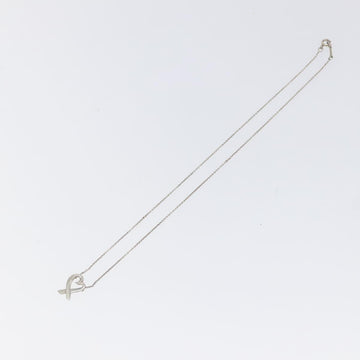 TIFFANY&Co. Loving Heart Necklace Ag925 Silver Auth 119912 - 0