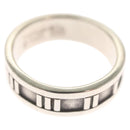 TIFFANY&Co. Atlas Ring Ag925 Silver Auth 119914-1