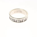 TIFFANY&Co. Atlas Ring Ag925 Silver Auth 119914-2