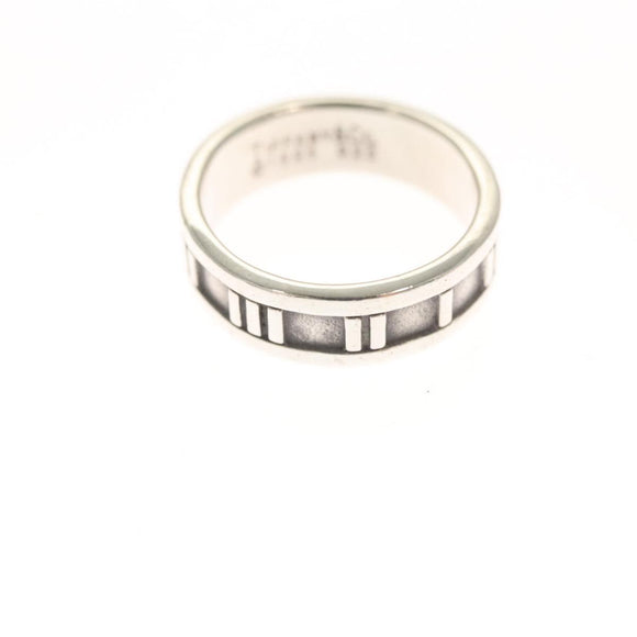 TIFFANY&Co. Atlas Ring Ag925 Silver Auth 119914