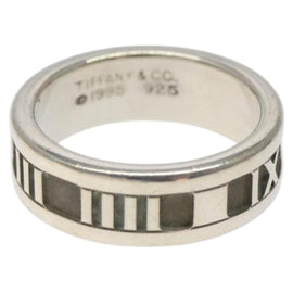 TIFFANY&Co. Atlas Ring Ag925 Silver Auth 119917