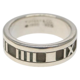 TIFFANY&Co. Atlas Ring Ag925 Silver Auth 119917 - 0