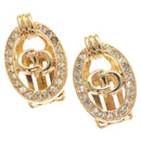 Christian Dior Earring metal Gold Auth 119932-1