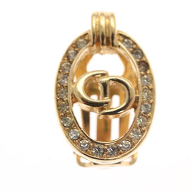 Christian Dior Earring metal Gold Auth 119932 - 0