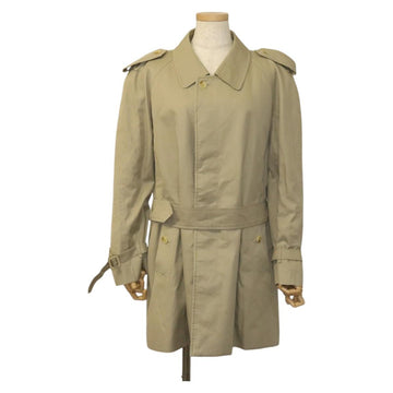 Burberrys Trench Coat Cotton Beige Auth 119945