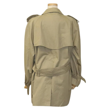 Burberrys Trench Coat Cotton Beige Auth 119945 - 0