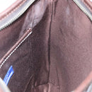 BURBERRY Nova Check Blue Label Shoulder Bag Canvas Beige Auth 119982-17