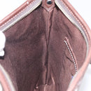 BURBERRY Nova Check Blue Label Shoulder Bag Canvas Beige Auth 119982-18