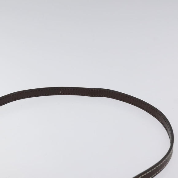 BURBERRY Nova Check Blue Label Shoulder Bag Canvas Beige Auth 119982