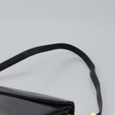 Christian Dior Shoulder Bag Calf leather Black Auth 119992-14