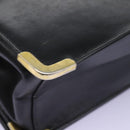 Christian Dior Shoulder Bag Calf leather Black Auth 119992-15
