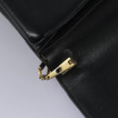 Christian Dior Shoulder Bag Calf leather Black Auth 119992-19