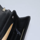 Christian Dior Shoulder Bag Calf leather Black Auth 119992-22