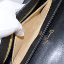 Christian Dior Shoulder Bag Calf leather Black Auth 119992-27