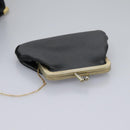 Christian Dior Shoulder Bag Calf leather Black Auth 119992-30