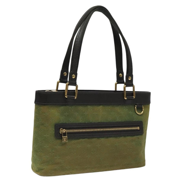 LOUIS VUITTON Monogram Mini Lucille PM Hand Bag TST Khaki M92682 LV Auth 120017