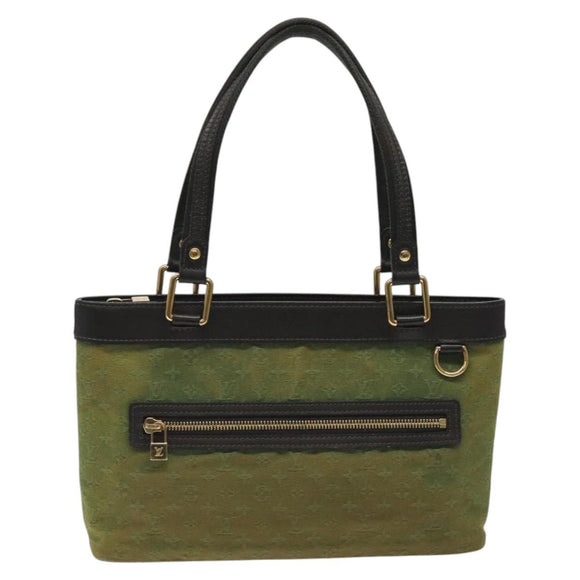 LOUIS VUITTON Monogram Mini Lucille PM Hand Bag TST Khaki M92682 LV Auth 120017