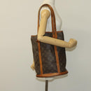 LOUIS VUITTON Monogram Bucket GM Shoulder Bag M42236 LV Auth 120019-19
