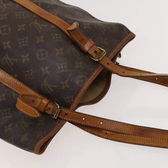 LOUIS VUITTON Monogram Bucket GM Shoulder Bag M42236 LV Auth 120019