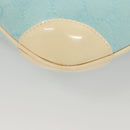 GUCCI GG Canvas Shoulder Bag Light Blue Gold 001 4158 Auth 120032-16