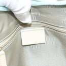 GUCCI GG Canvas Shoulder Bag Light Blue Gold 001 4158 Auth 120032-18