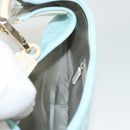 GUCCI GG Canvas Shoulder Bag Light Blue Gold 001 4158 Auth 120032-20