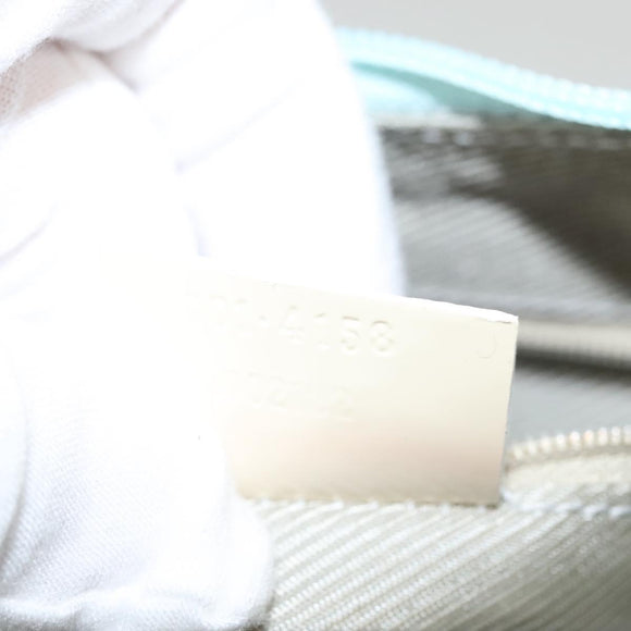 GUCCI GG Canvas Shoulder Bag Light Blue Gold 001 4158 Auth 120032