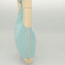 GUCCI GG Canvas Shoulder Bag Light Blue Gold 001 4158 Auth 120032-3