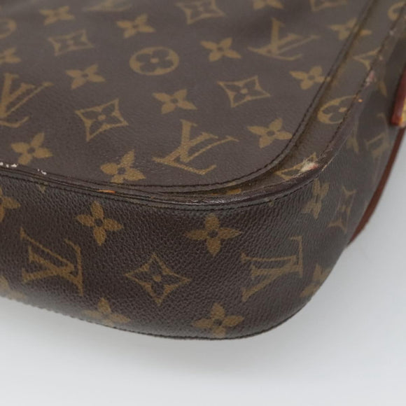 LOUIS VUITTON Monogram Saint Cloud GM Shoulder Bag M51242 LV Auth 120033