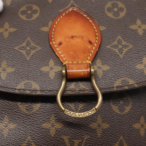 LOUIS VUITTON Monogram Saint Cloud GM Shoulder Bag M51242 LV Auth 120033